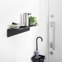 etagere murale etroite noire design acier yamazaki tower