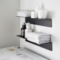 etagere murale etroite noire design acier yamazaki tower
