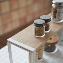 support rangement epices cuisine plan de travail yamazaki tosca
