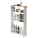 etagere etroite a roulettes rangement gain de place yamazaki tower