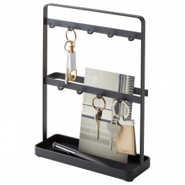 range cles a poser vide poches acier noir yamazaki smart