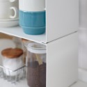 Etagère à poser cuisine plan de travail acier Yamazaki Tower