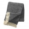 plaid chaud laine gris fonce anthracite klippan ralph