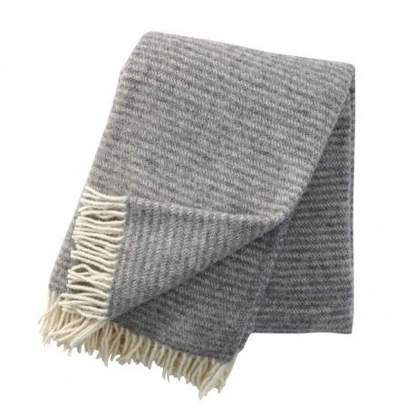 plaid chic classique laine gris clair klippan ralph