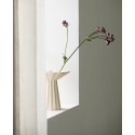 vase design ceramique blanc ivoire ecru nordal minu