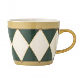 Mug grès motif géométrique Bloomingville Jolly