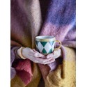 Mug grès motif géométrique Bloomingville Jolly