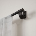 tringle a rideaux design bois noir umbra bellwood