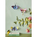 papillon comete decoratif mural studio roof lilac comet buterrfly