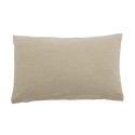 coussin salon chic beige coton lin rayures bloomingville