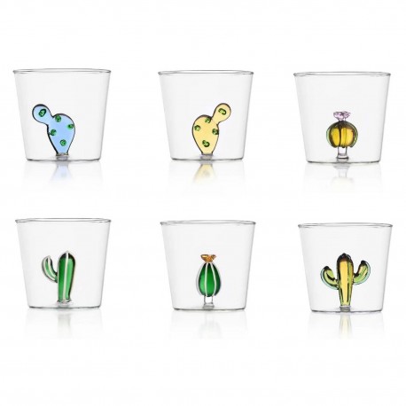 verres cactus ichendorf desert plant set de 6