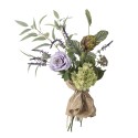 bouquet de fleurs artificielles violet bloomingville whisper