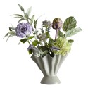 bouquet de fleurs artificielles violet bloomingville whisper