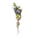 bouquet de fleurs artificielles violet bloomingville whisper