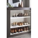 etagere a chaussures extensible gain de place yamazaki frame