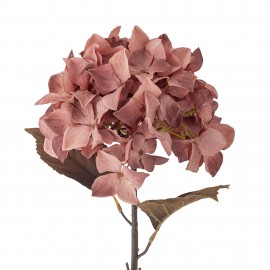 fleur artificielle hortensia rose bloomingville