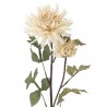 tige de bouquet artificielle chrysantheme blanc bloomingville