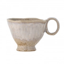 tasse rustique artisanale gres beige bloomingville imogen