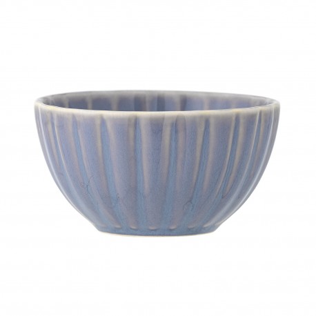 bol petit dejeuner gres strie bleu clair bloomingville latina