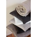 ib laursen housse de coussin rectangulaire lin gris fonce 6201-34