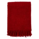grand plaid en laine gotland agneau rouge klippan