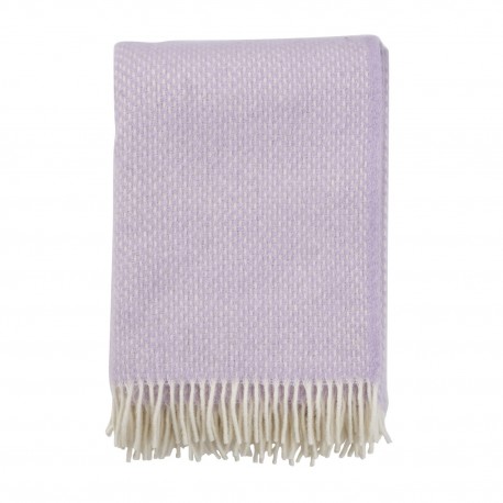 plaid laine agneau violet mauve lila klippan preppy