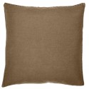 grande housse coussin carree lin marron chocolat ib laursen