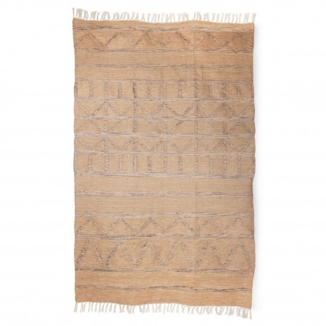 Tapis outdoor plastique recyclé HK Living beige