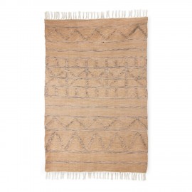 Tapis plastique recyclé HK Living beige