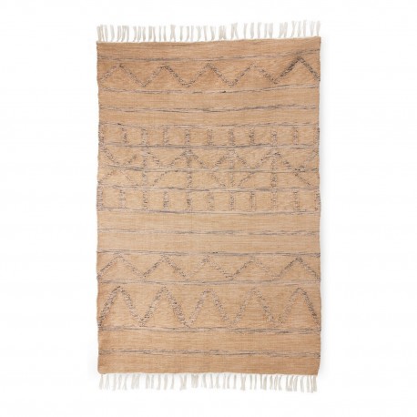 Tapis plastique recyclé HK Living beige