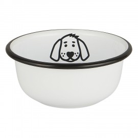 Petit bol pour chien métal émaillé IB Laursen