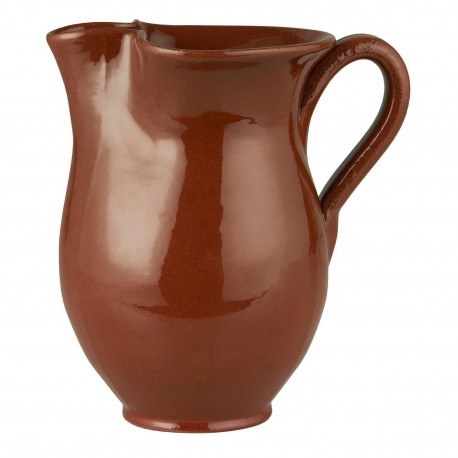 petite carafe en argile terre cuite style rustique ib laursen