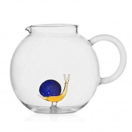 ichendorf carafe a eau ronde verre escargot animal farm