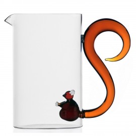 Carafe verre figurine écureuil Ichendorf Milano Animal Farm