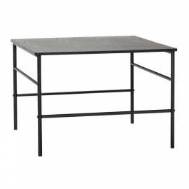 Table basse bois métal Hübsch