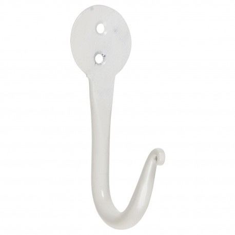 crochet mural blanc metal forge rustique ib laursen