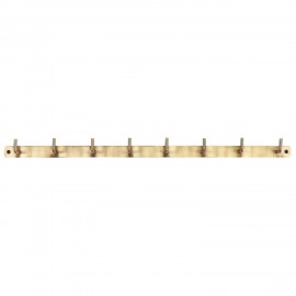 Grand portemaneau mural metal laiton vieilli IB Laursen