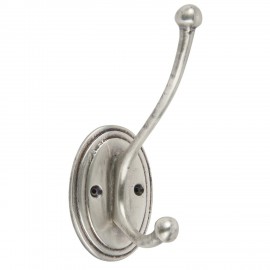 patere double metal argent vintage retro ib laursen