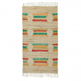 tapis chambre jute colore motif madam stoltz