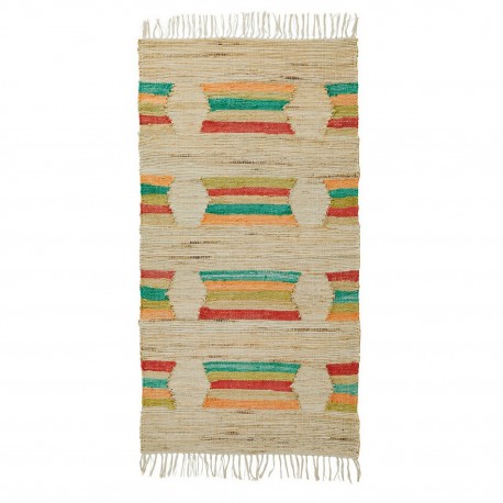 tapis chambre jute colore motif madam stoltz