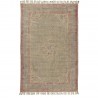 Tapis coton délavé vintage rose marron bleu rectangulaire IB Laursen 120 x 180 cm