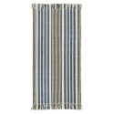 tapis de chambre raye bleu coton madam stoltz