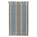 tapis de bain bleu rayures madam stoltz