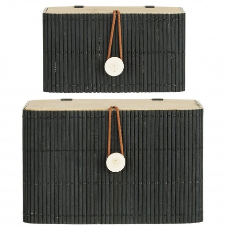 Boites en bambou IB Laursen set de 2
