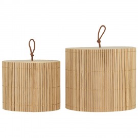 Boites bambou rangement IB Laursen set de 2