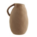 madam stoltz vase style rustique artisanal gres terracotta