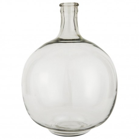 Vase dame-jeanne verre transparent IB Laursen