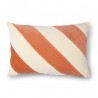 Coussin de salon velours rayures HKliving