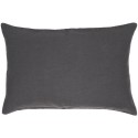 Housse de coussin rectangulaire lin bleu foncé IB Laursen