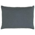 Housse de coussin rectangulaire lin IB Laursen bleu